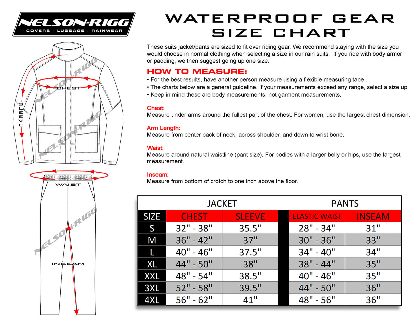 Nelson Rigg SOLO STORM RAIN JACKET