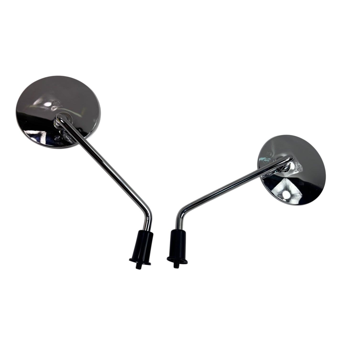 OEM Lance Havana Classic Chrome Mirror Set, Left & Right (50/125/150/200i)