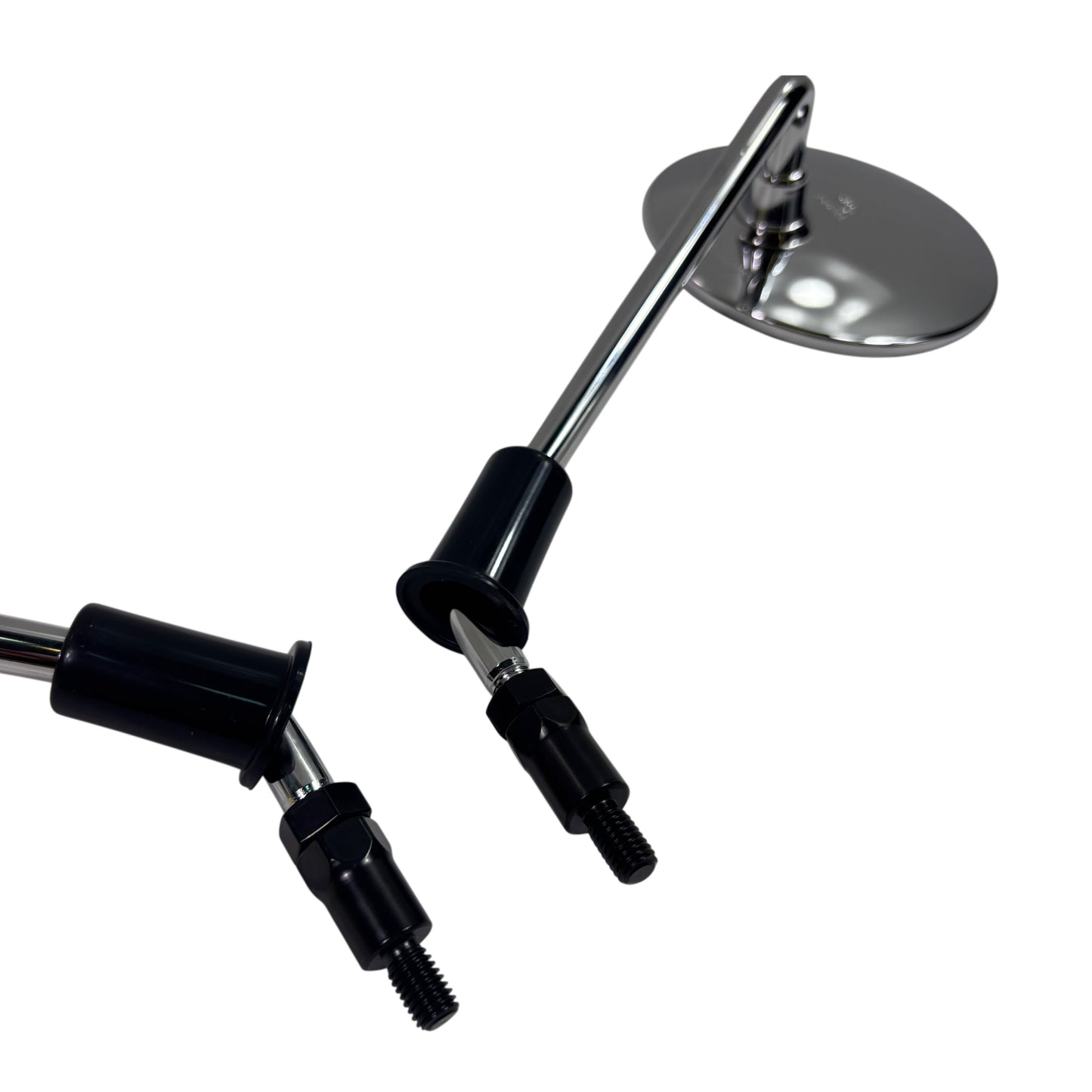 OEM Lance Havana Classic Chrome Mirror Set, Left & Right (50/125/150/200i)