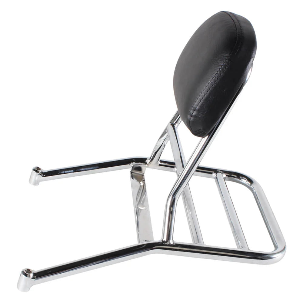 Scooters Chrome Rack Genuine Buddy Scooter Rear Rack w/ Backrest in Chrome by Prima ...