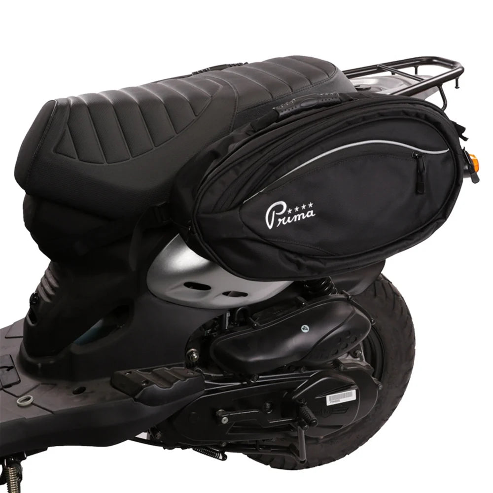 Prima Traveler Scooter Saddle Bags, Universal (Black)