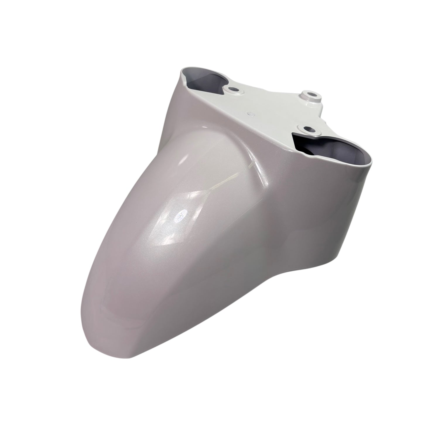 OEM SYM Fiddle 4 Scooter Front Fender Panel, White 61100-XVA-0000