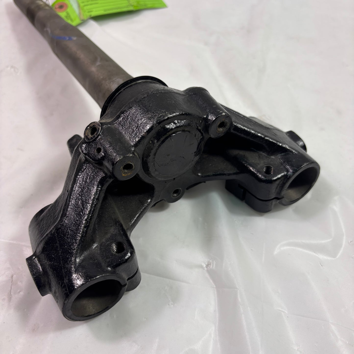 OEM SYM Symba 100 Steering Stem Triple Tree Comp, Pre Owned 53200-MKK-000