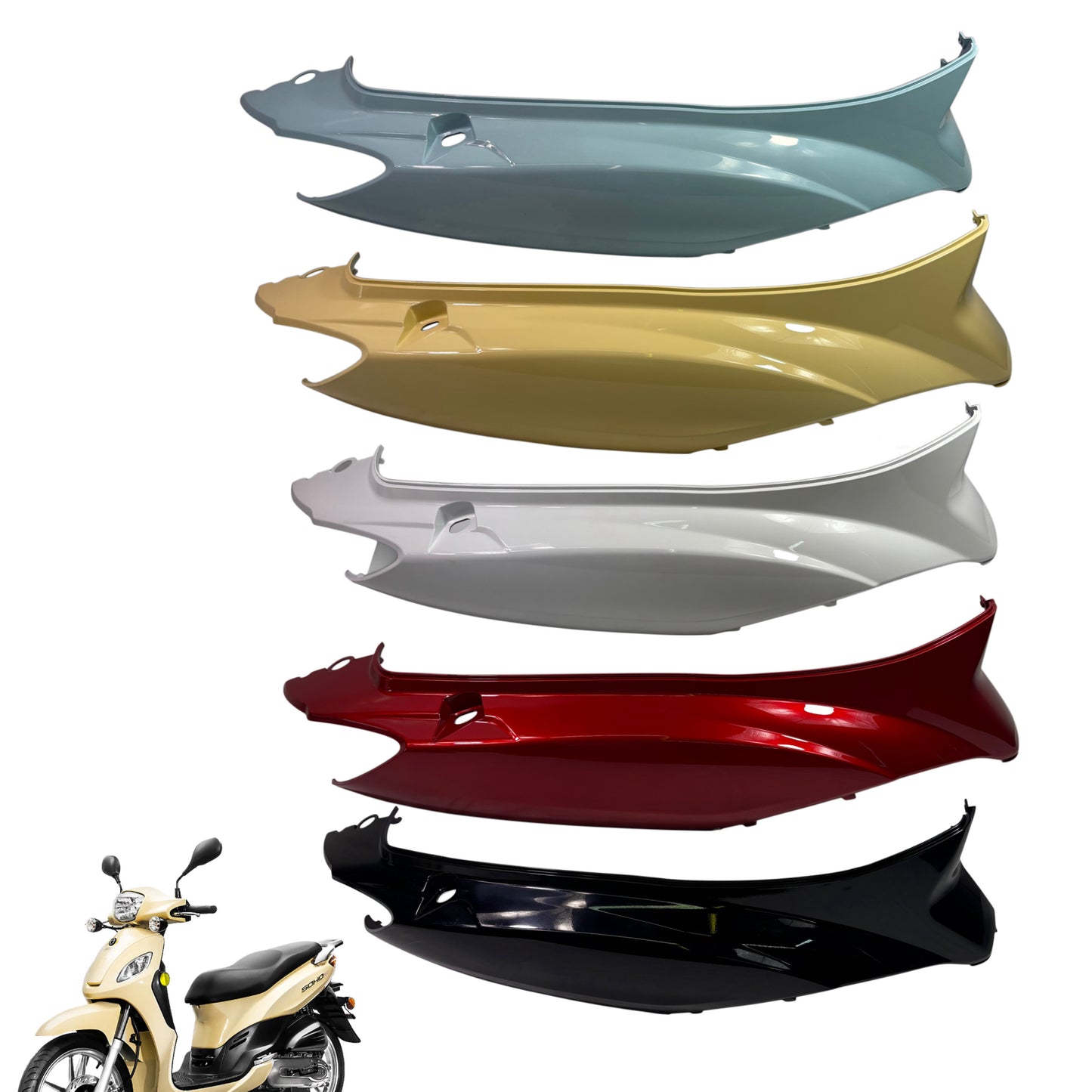 OEM Lance Soho 50 Scooter Right Body Cover Panel, New 83500-APA-000