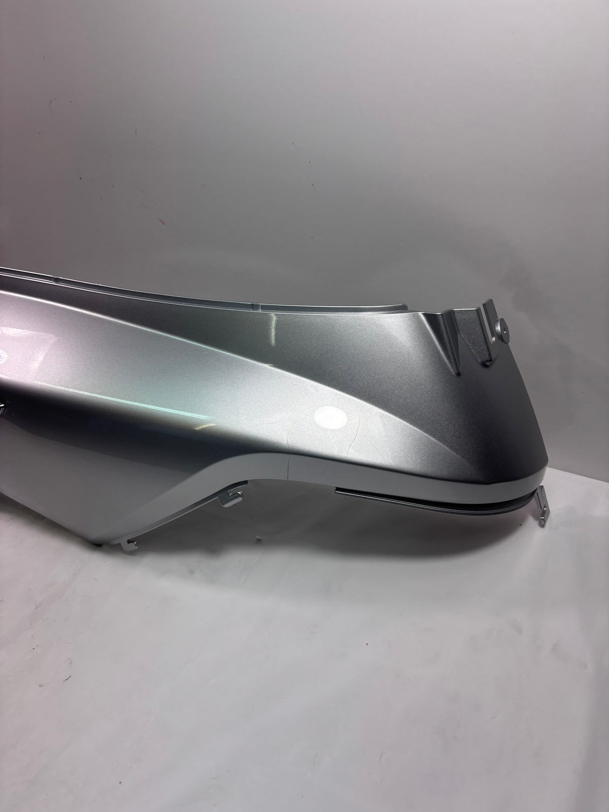 OEM SYM HD200 Evo Gas Scooter Scooter Right Body Panel w/ Emblem, Silver Original