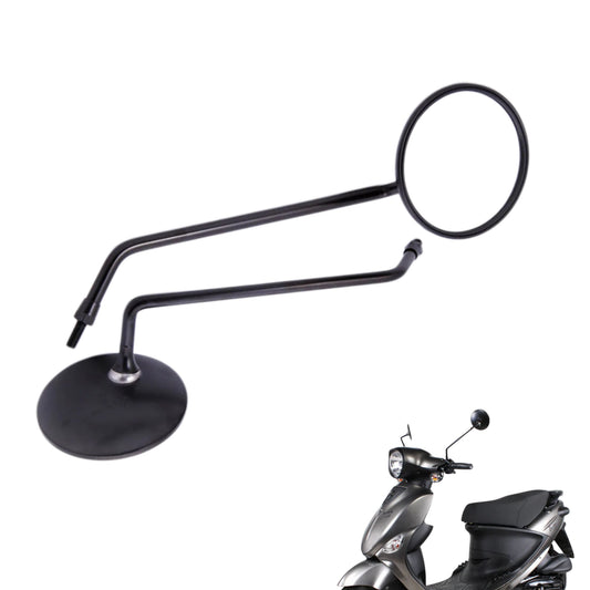 OEM Genuine Buddy Mirror Set, Black Finish. Left, Right 50/125/150/170i
