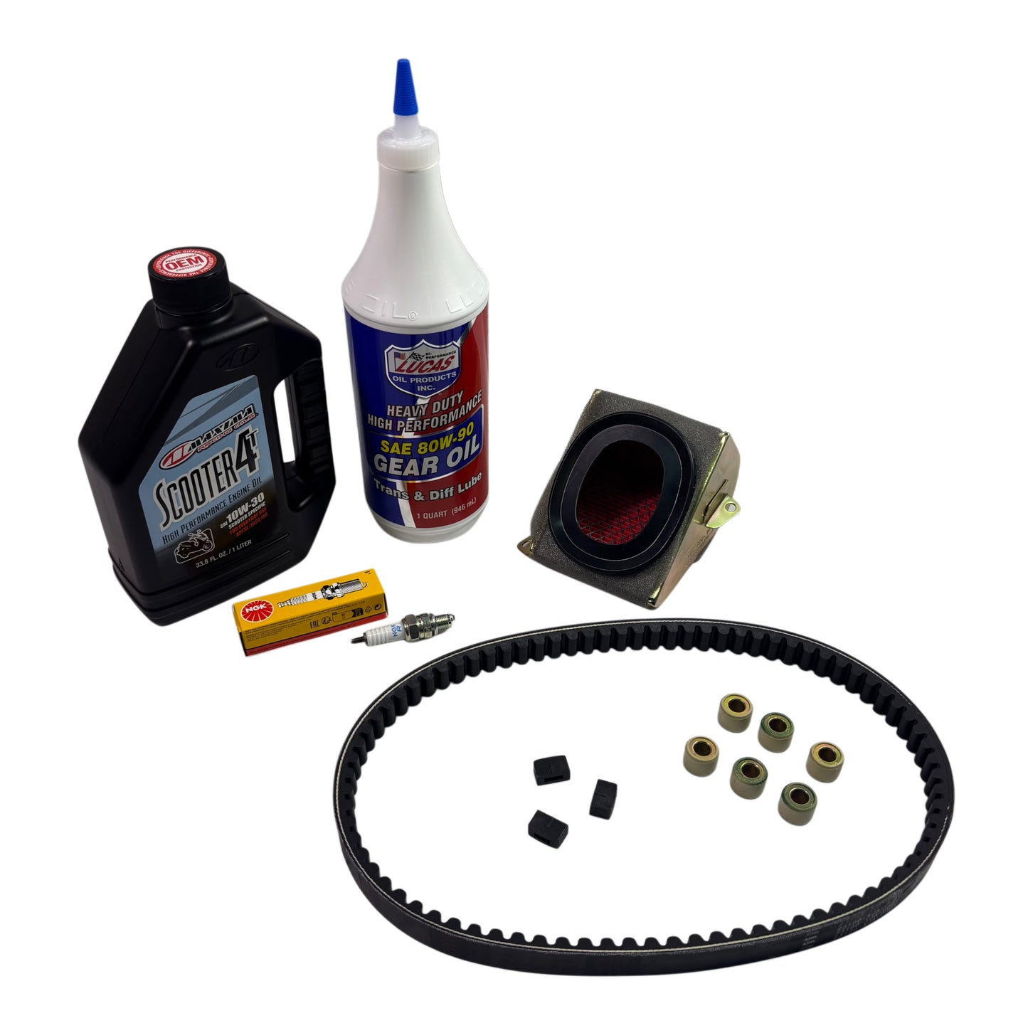 Lance 200i Scooter Service Kit w/ Belt, Filter, Oil. (Cali, Havana, Cabo, etc)