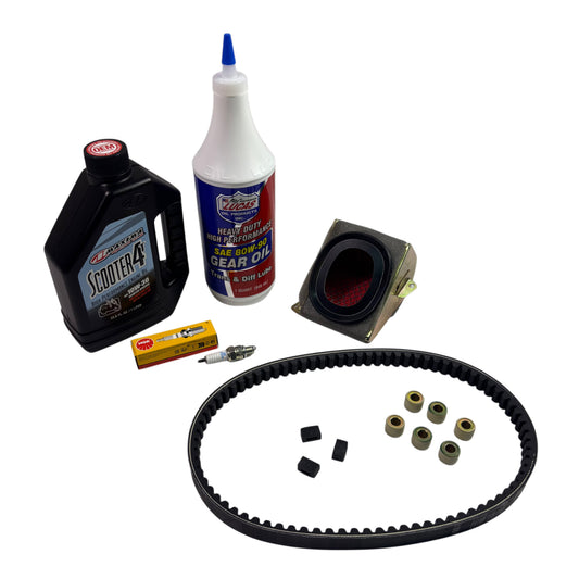 Lance 200i Scooter Service Kit w/ Belt, Filter, Oil. (Cali, Havana, Cabo, etc)