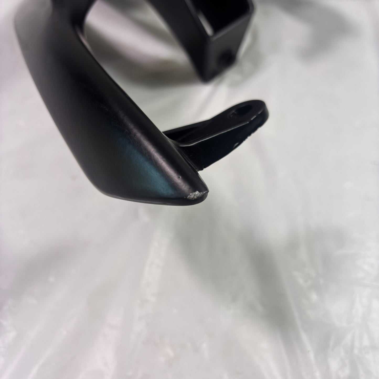 OEM SYM Fiddle III 3 Scooter Rear Rack Carrier, Black (NOS)