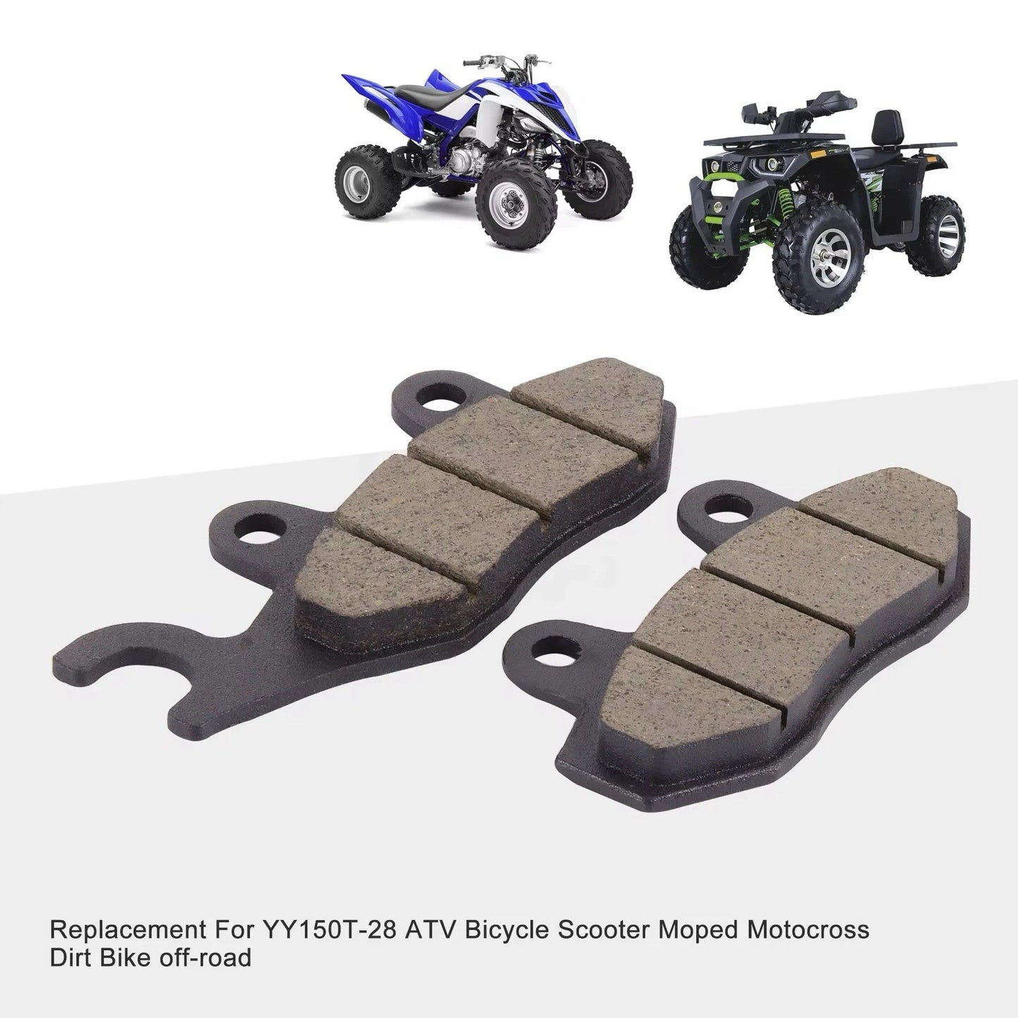 Disc Brake Pads for 150Cc GY6 Chinese ATV Quad Buggy Go Kart Scooter, New