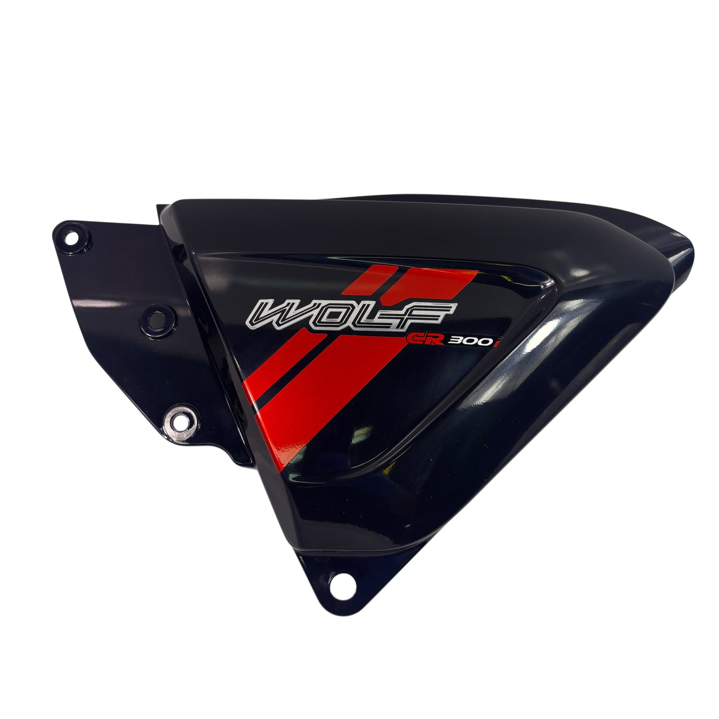 OEM SYM Wolf CR 300i Motorcycle Left Body Panel, Black Original New