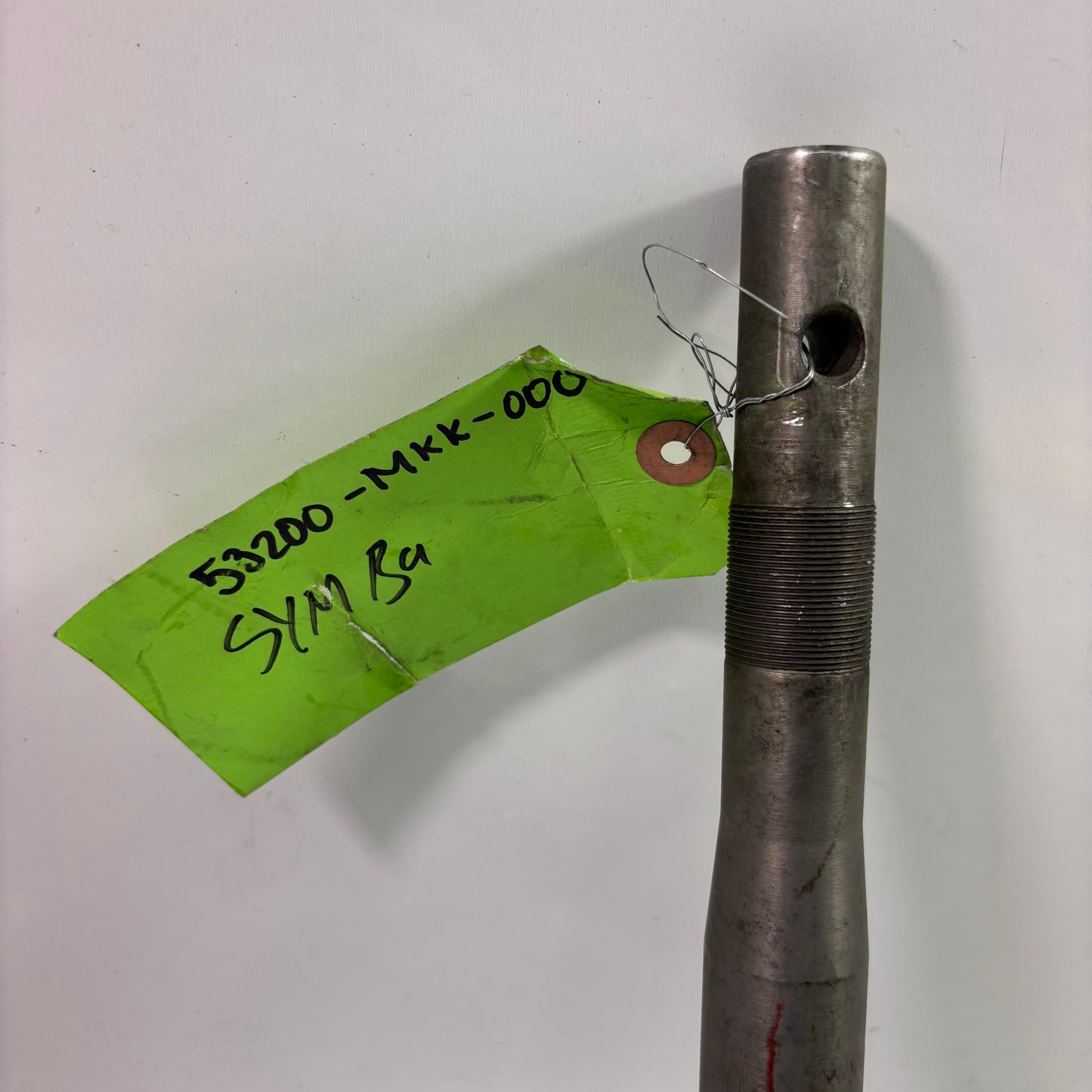OEM SYM Symba 100 Steering Stem Triple Tree Comp, Pre Owned 53200-MKK-000