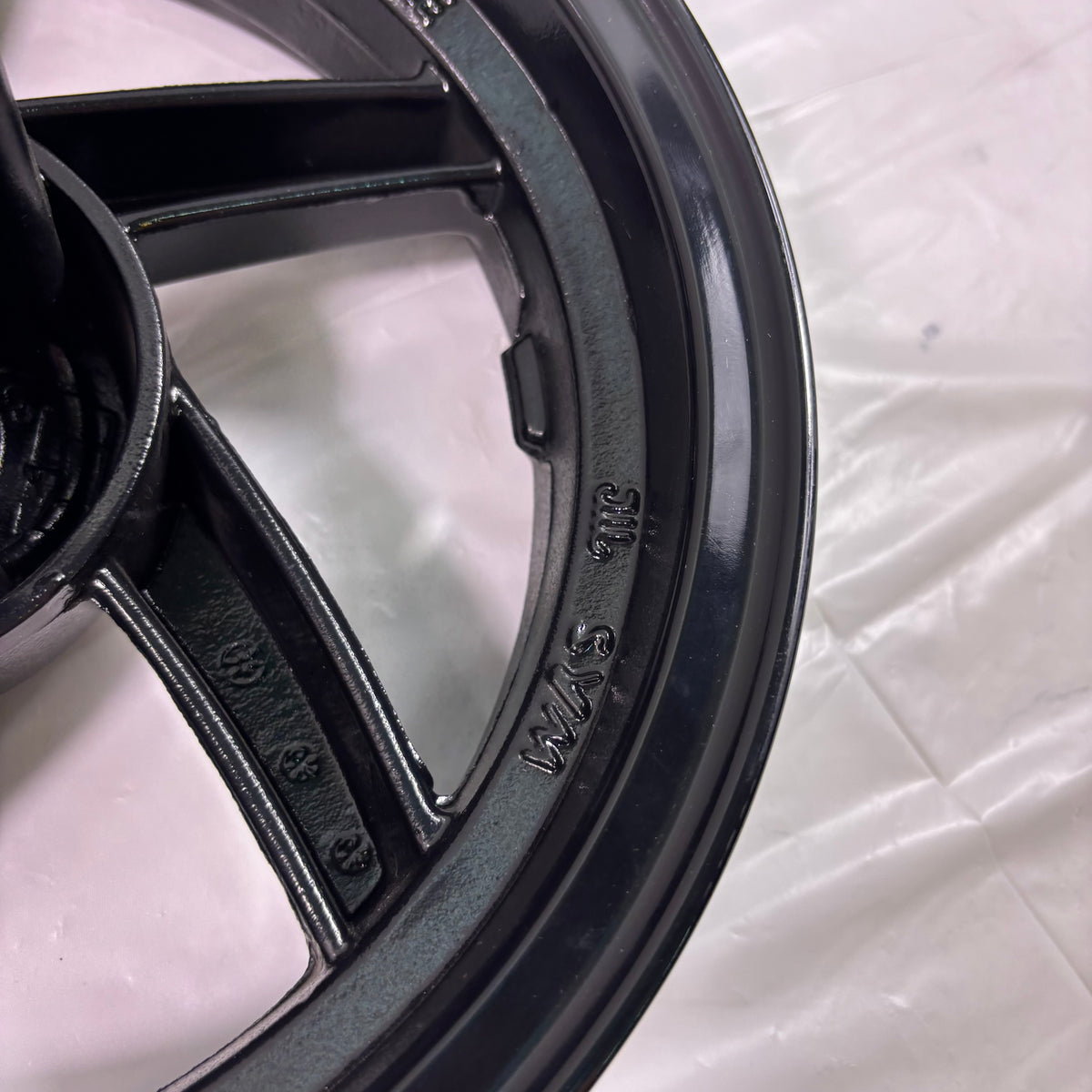 OEM Lance Scooter Front Wheel, Black (Cali, Havana, PCH, Cabo) 44601-AAA-0000-K