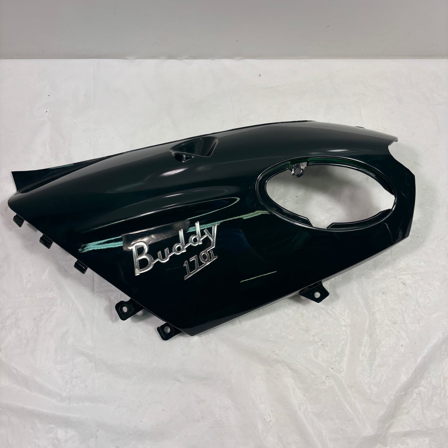OEM Genuine Buddy 170i British Green Left Body Cover Panel, Original