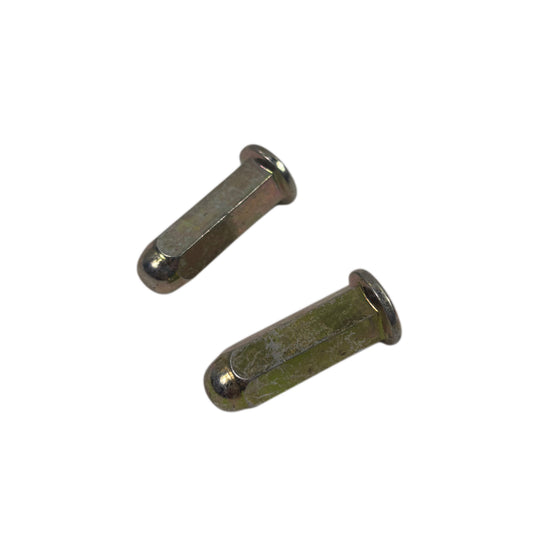 OEM Lance Cali Classic, PCH, Cabo 125cc Gas Scooter Exhaust Nuts Two Pack, Gold M7 (7mm Threads)
