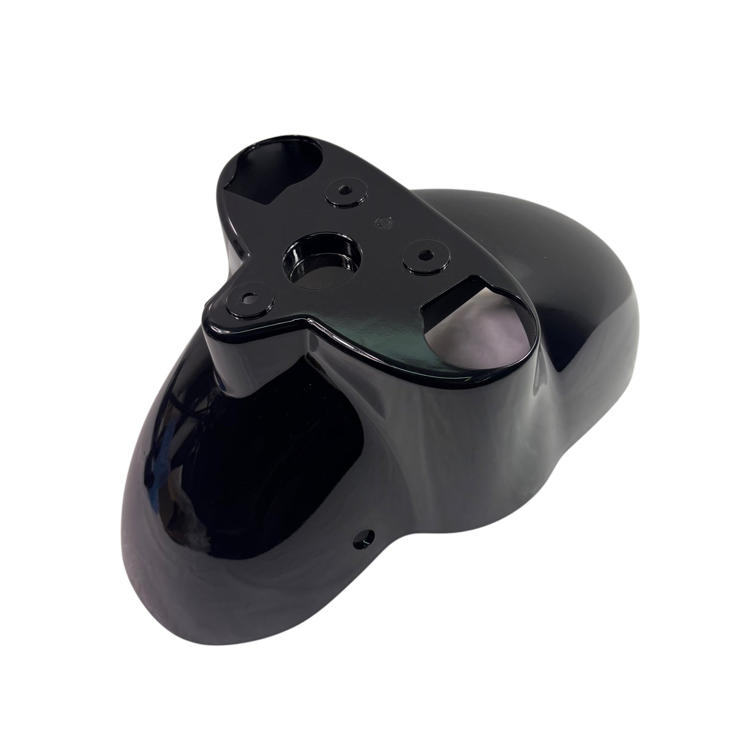 OEM Lance Cali & Havana Classic Scooter Front Fender, Gloss Black 61100-Z4A-0000