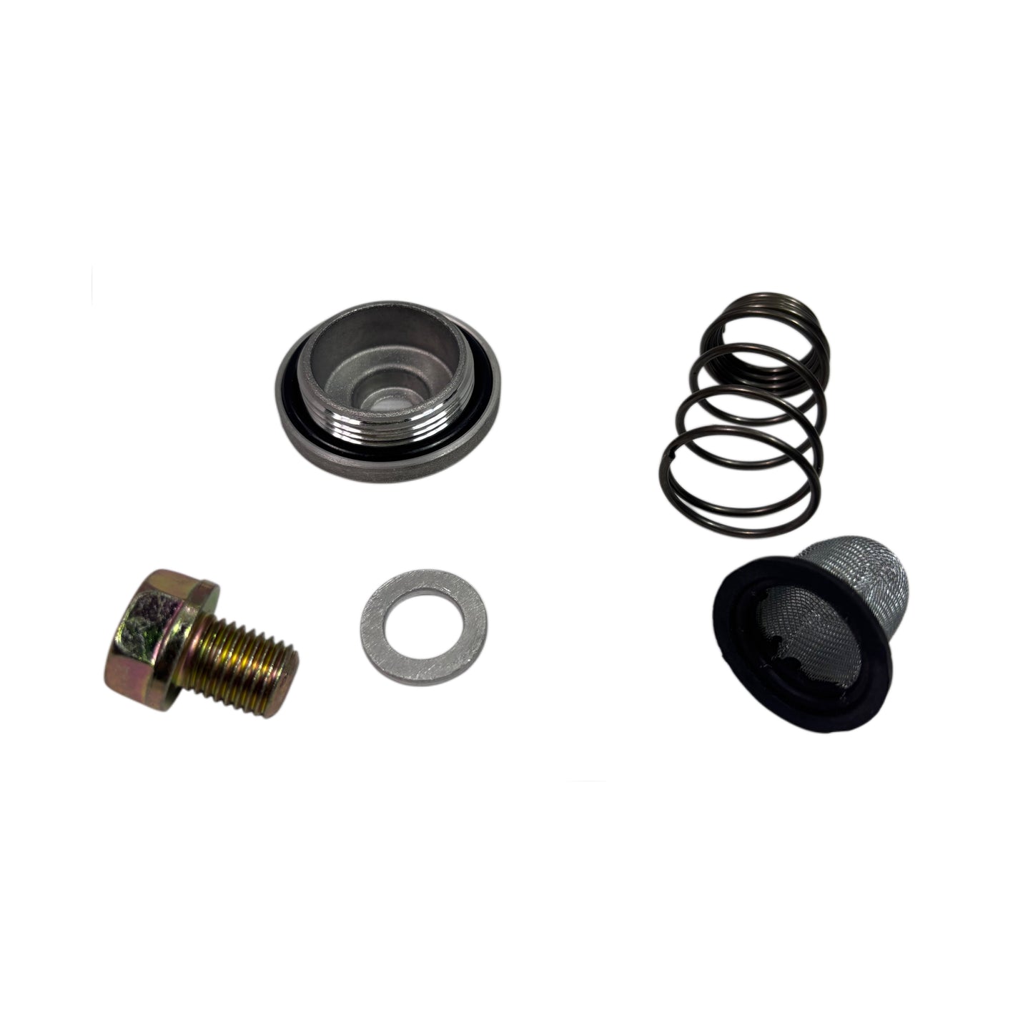 OEM Lance Scooter Oil Screen & Drain Bolt Set, New. Cali/Havana/PCH/Cabo