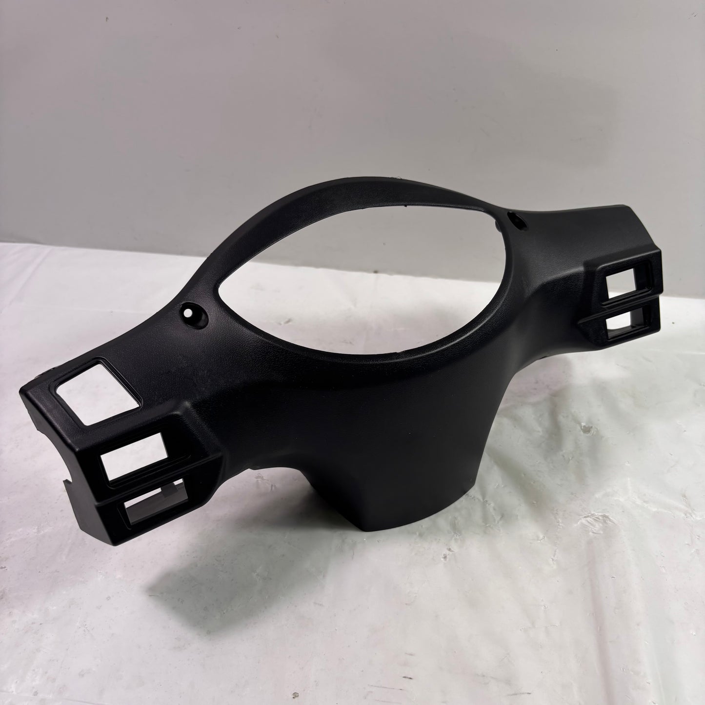 OEM Lance Soho 50 Scooter Headset Panel Cover Back Piece, Black 53206-APA-0000