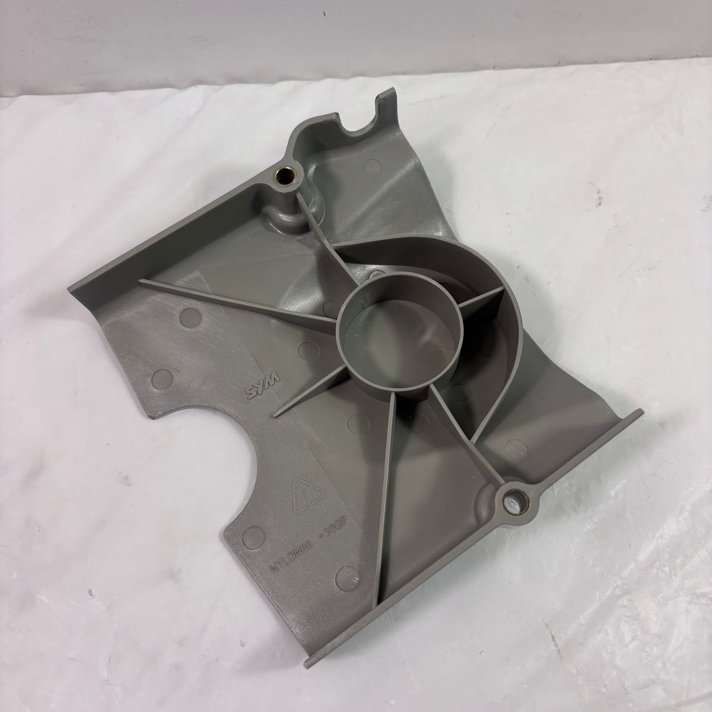 OEM Sym Symba 100 L Crank Case Rear Cover, Transmission Silver