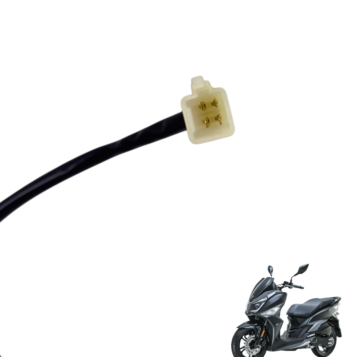 OEM SYM Jet 14 Scooter Right Handle Switch, RH Start button, Killswitch 35150-S2B-9001