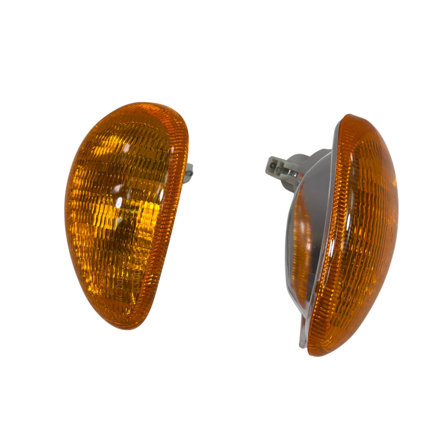 OEM Vespa ET2 & ET4 Turn Front Signals, Pair, Orange