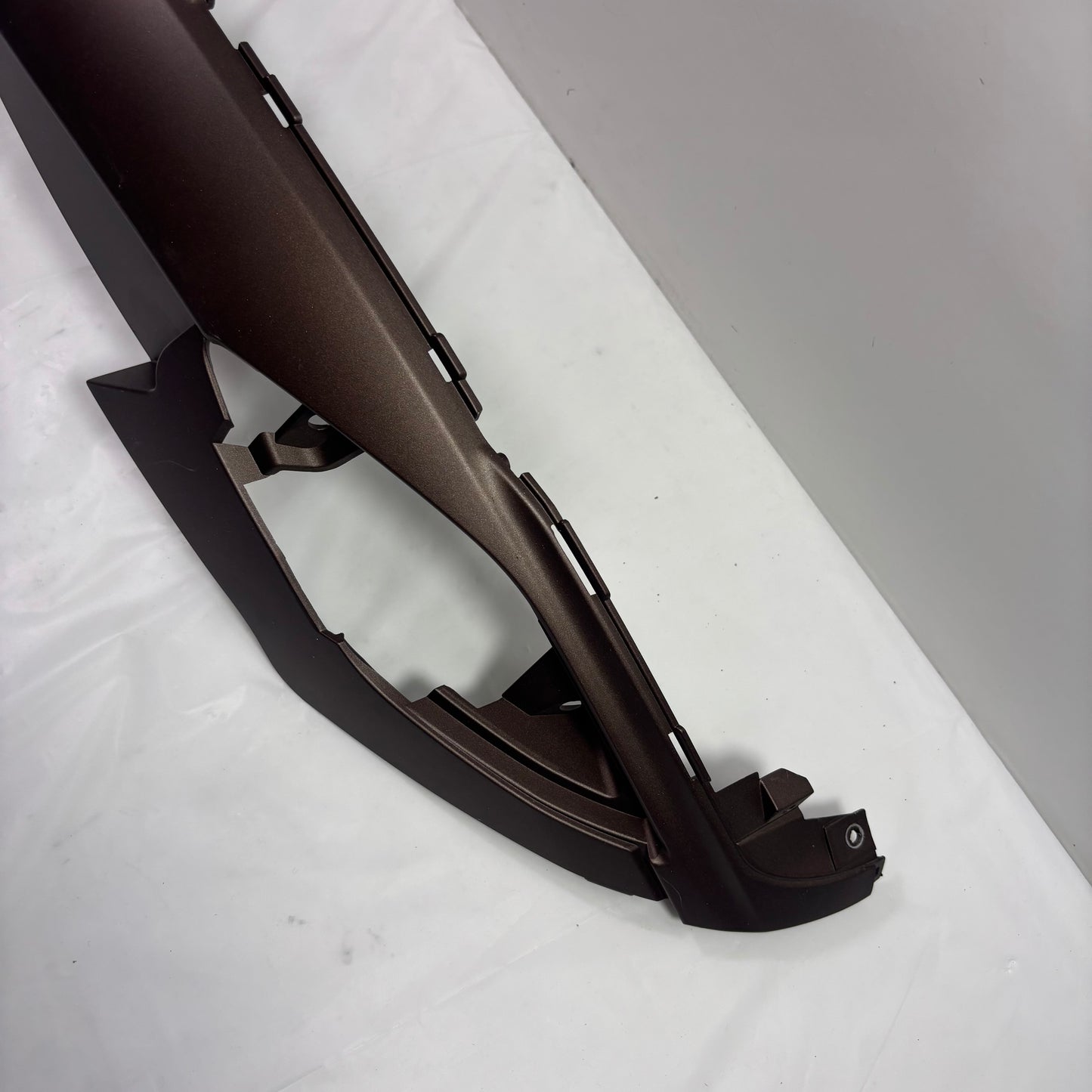 OEM SYM Fiddle III Scooter Left Upper Body Side Panel, Matte Hot Chocolate