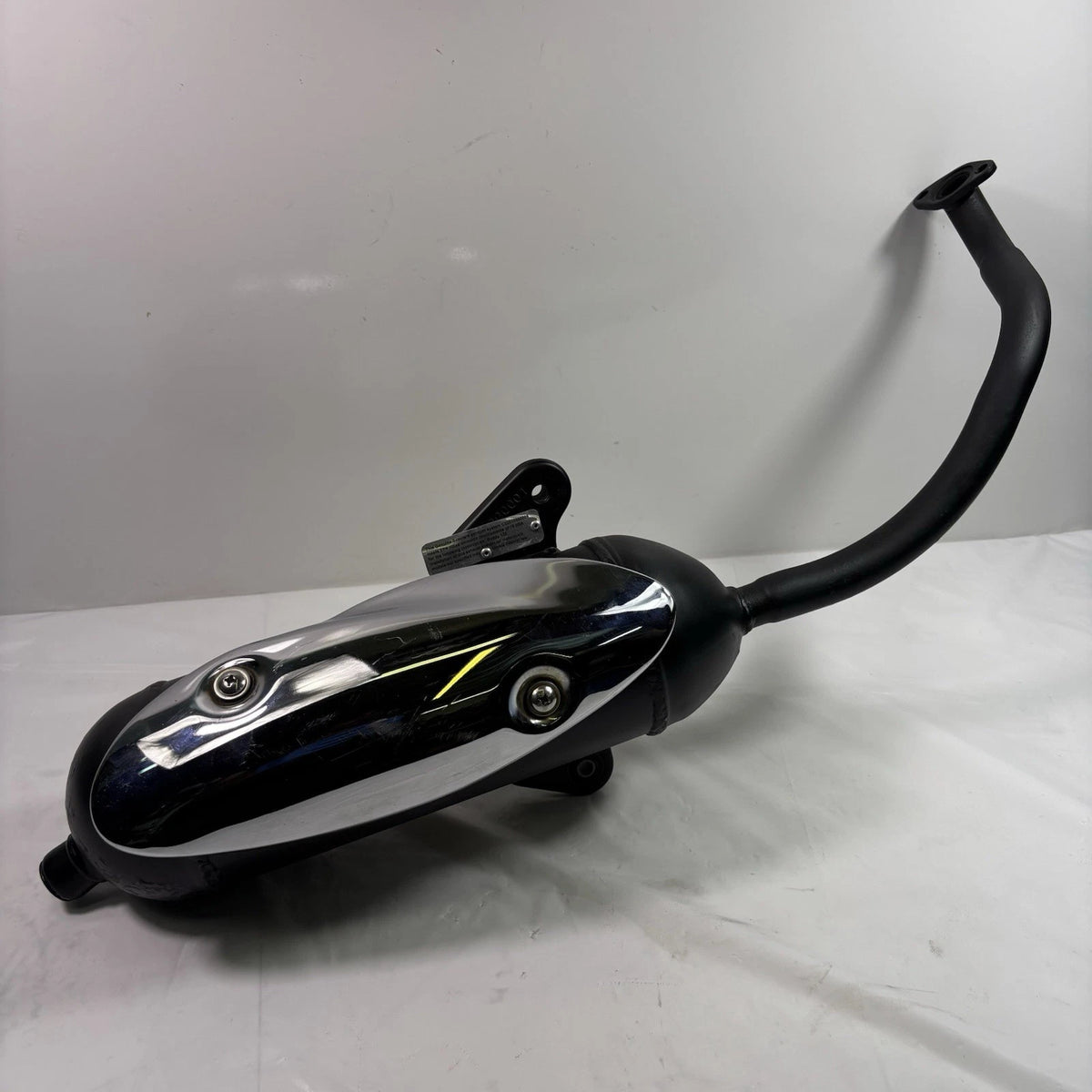 OEM Genuine Buddy 125cc Gas Scooter Muffler Assembly, Pre-Owned Black Exhaust Original