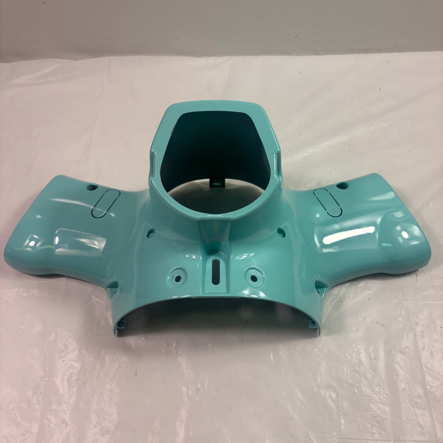 OEM Genuine Buddy Kick Lower Headset Cover Panel, Turquoise Blue