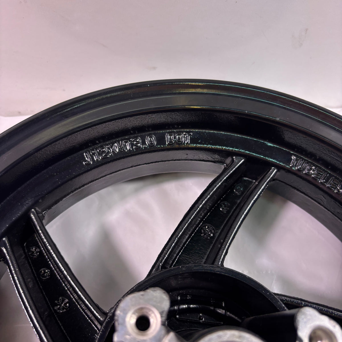 OEM Lance Scooter Front Wheel, Black (Cali, Havana, PCH, Cabo) 44601-AAA-0000-K