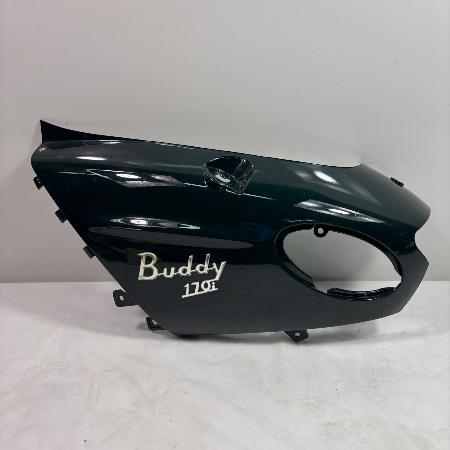 OEM Genuine Buddy 170i British Green Left Body Cover Panel, Original
