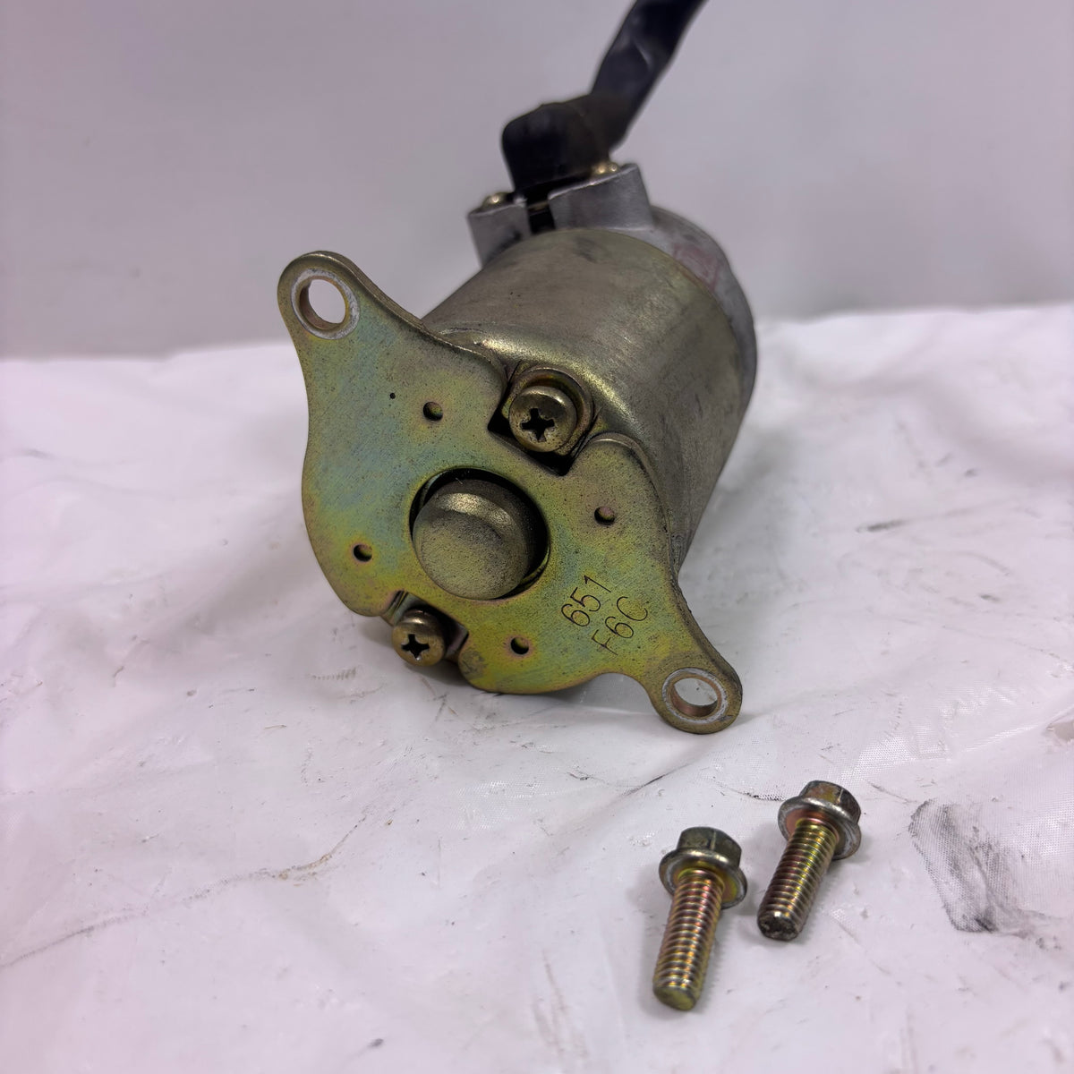 OEM Lance & SYM Starter Motor - Cali, Havana, Cabo, Fiddle Gas Scooter (Pre-Owned) Original