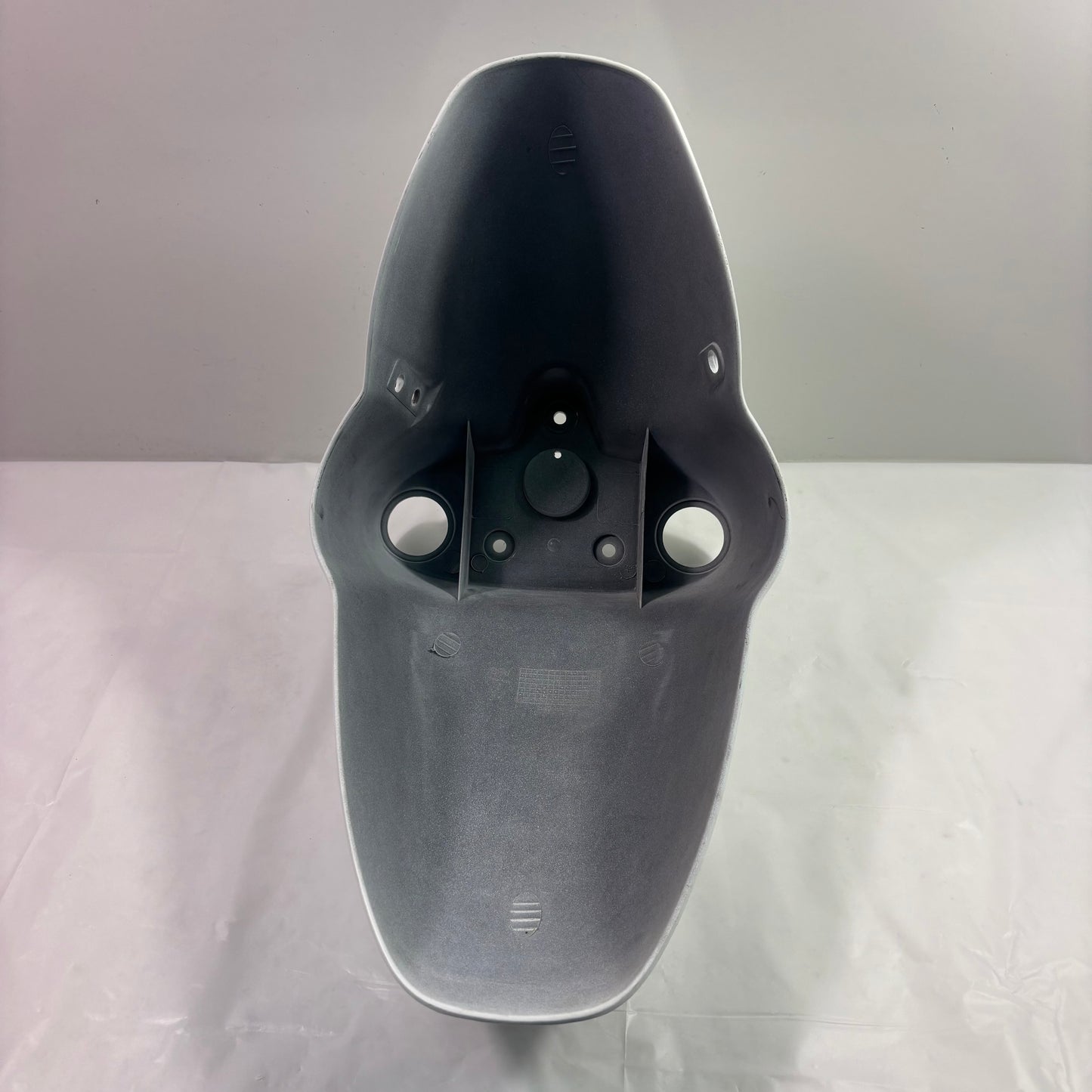 OEM SYM Fiddle 2 Scooter Front Fender, Matte White Original 61100-ALA-000