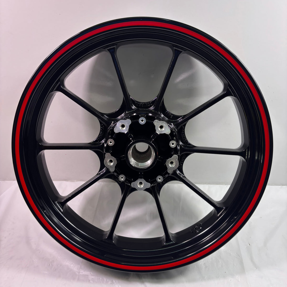 OEM SYM Wolf CR 300i Motorcycle Rear Wheel Rim, Black Original 42601-BD4-001-T1