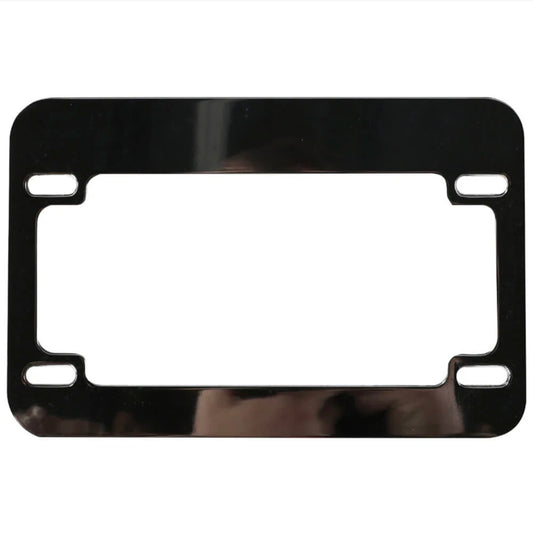 Universal Chrome Motorcycle & Scooter License Plate Frame