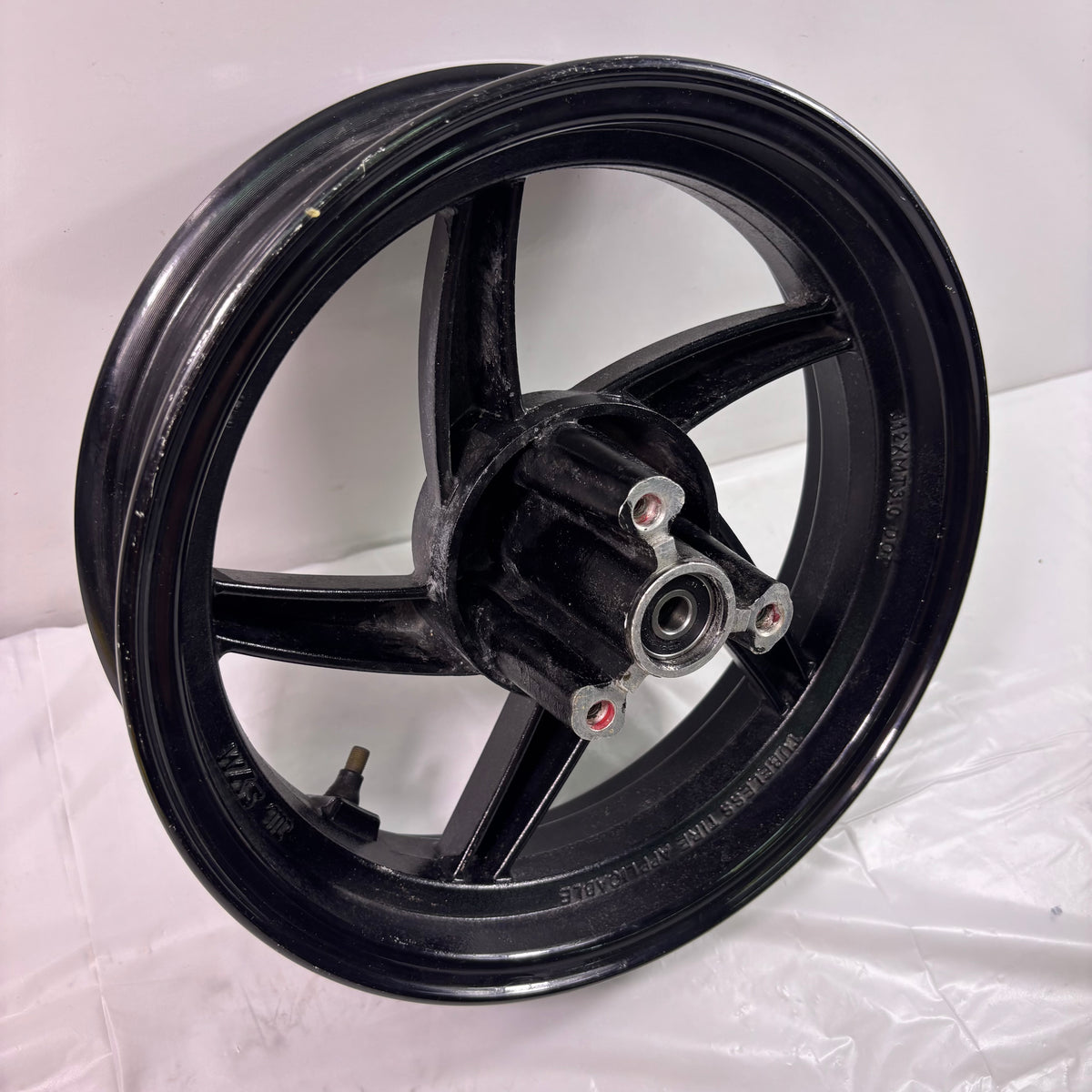 OEM Lance Gas Scooter Front Wheel, Black (Cali, Havana, PCH, Cabo) 44601-AAA-0000-K