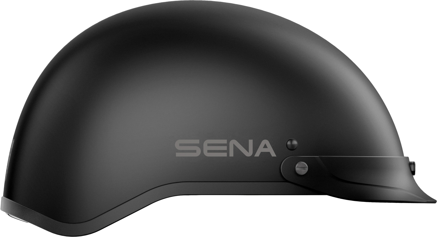 SENA Cavalry 2 Half Motorcycle Helmet Matte Black