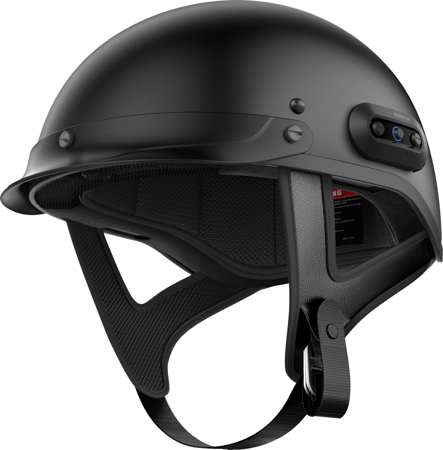 SENA Cavalry 2 Half Motorcycle Helmet Matte Black