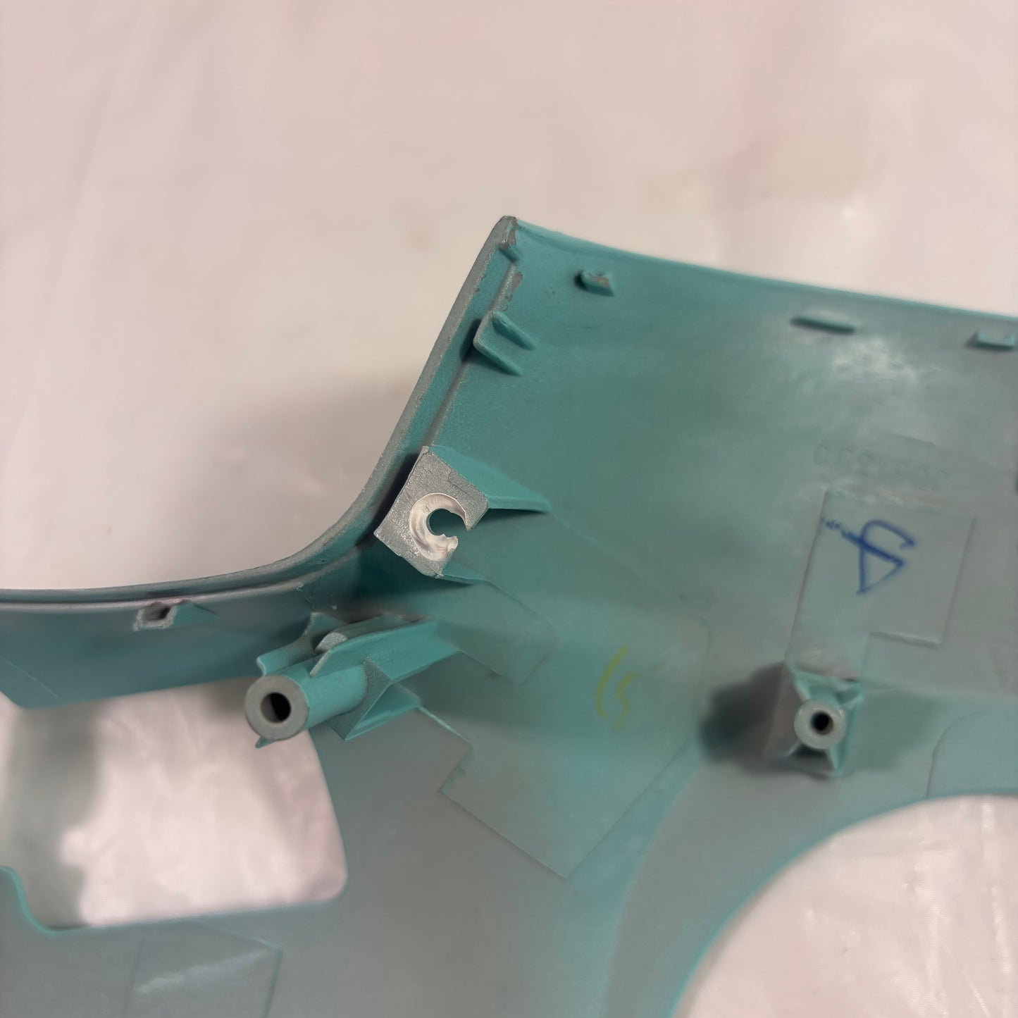 OEM Genuine Buddy Kick Scooter Headset Handlebar Cover Panel, Turquoise Blue
