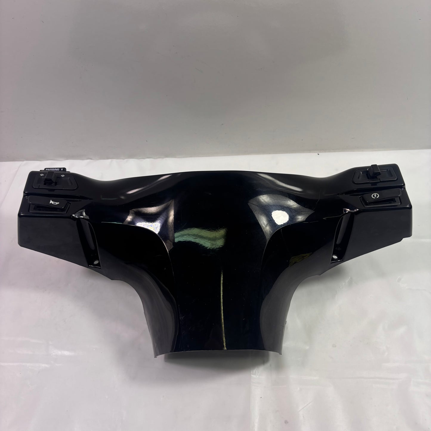 OEM Lance Havana Classic Scooter Rear Headset Panel (RR) Gloss Black w/ Controls