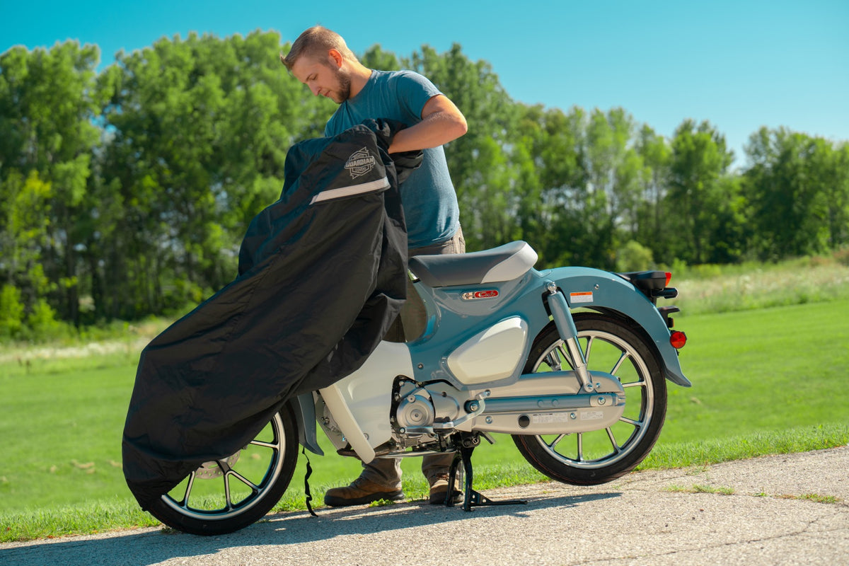 Dowco WeatherAll Plus Guardian Scooter Cover Large, Black. Moisture Guard, etc