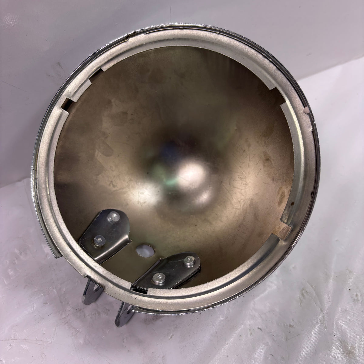OEM Lance Cali Classic Gas Scooter 50/125/200, Headlight Housing Parts, Chrome Ring